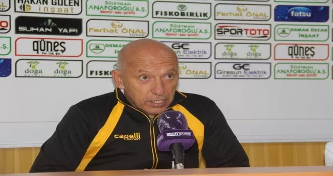 Giresunspor - Adanaspor maçının ardından
