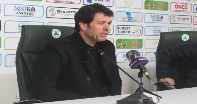 Giresunspor - Balıkesirspor maçının ardından
