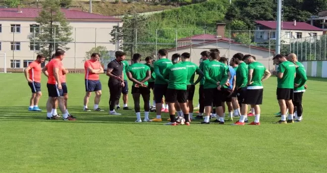 Giresunspor, BB Erzurumspor karşılaşmasına hazırlanıyor
