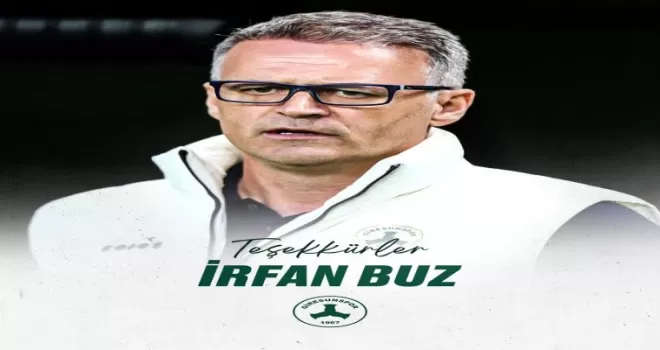 Giresunspor’da İrfan Buz ile yollar ayrıldı
