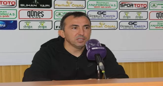 Giresunspor - Ümraniyespor maçının ardından
