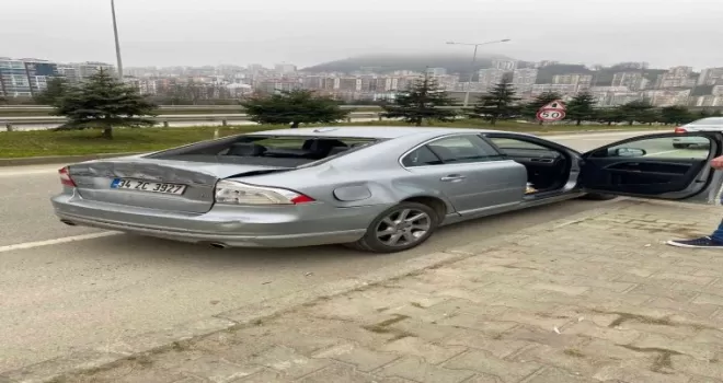 Giresunsporlu Shapi Suleymanov kaza yaptı
