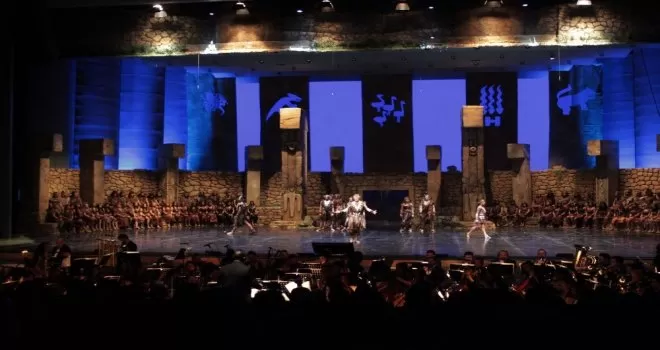 Göbeklitepe Operası’nın dünya prömiyeri ATO Congresium’da gerçekleşti
