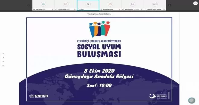 Göç İdaresi Genel Müdürlüğünden “Akademisyenler Sosyal Uyum Buluşması”
