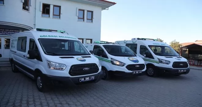 Gölbaşı Belediyesinden ailelere cenaze hizmeti
