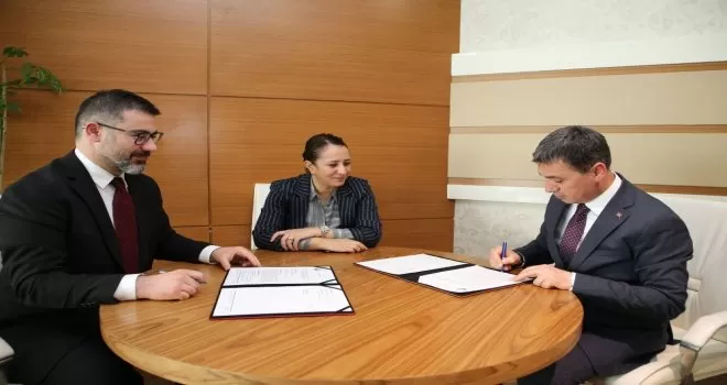 Gölbaşı’na yapılacak 32 derslikli okulun protokolü imzalandı
