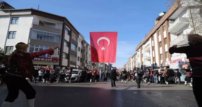 Gölbaşı’ndan Seğmen Alayı geçti
