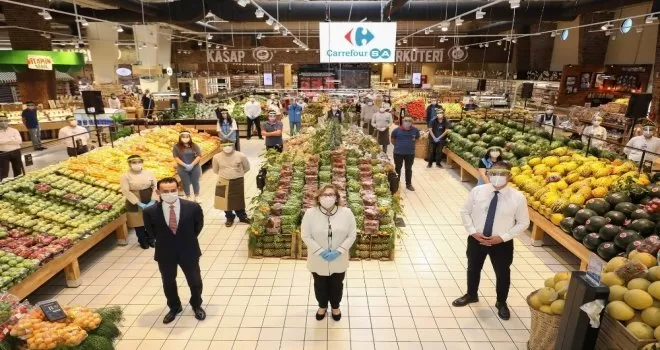 Güler Sabancı’dan, CarrefourSA çalışanlarına tebrik ziyareti

