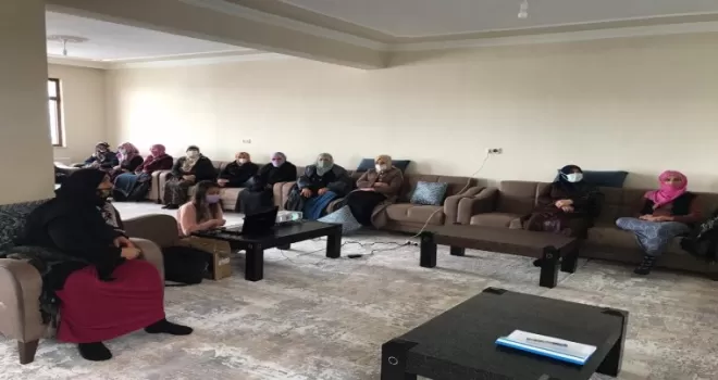 Gümüşhane’de Halk Eğitimi Kursları köylünün ayağına kadar gidiyor
