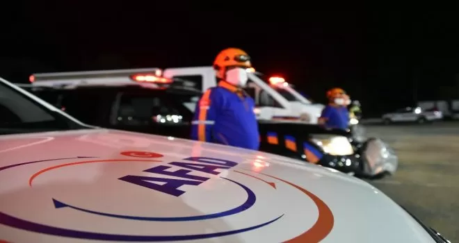Gümüşhane’de İstanbul depreminin yıl dönümünde deprem tatbikatı
