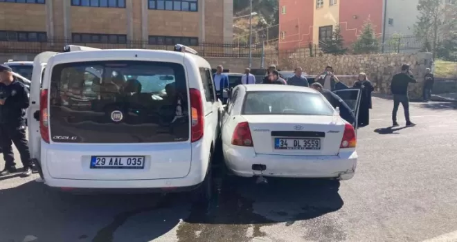 Gümüşhane’de trafik kazası: 2 yaralı
