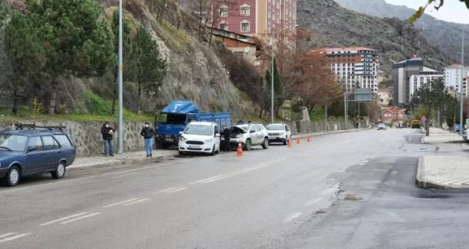 Gümüşhane’de zincirleme kaza
