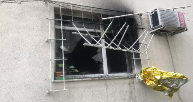 Güngören’de ölümden son anda kurtuluş kamerada
