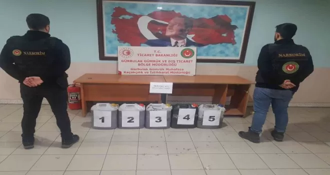 Gürbulak Gümrük Kapısı’nda uyuşturucu operasyonu
