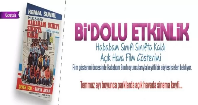"Hababam" Ataşehir’in parklarında
