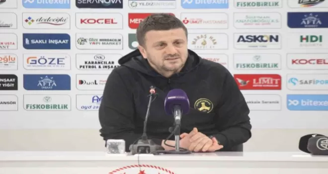 Hakan Keleş: “3 puan alamadığımız için üzgünüz“
