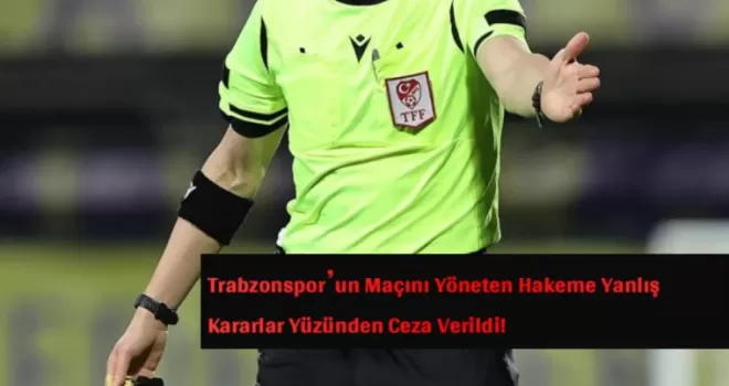 Hakeme Trabzonspor cezası! 