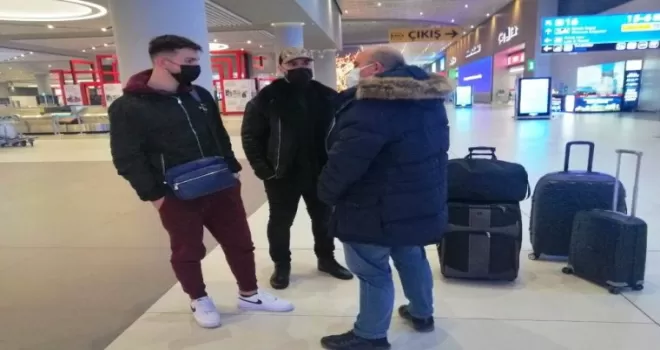 Halil Dervişoğlu İstanbul’a geldi
