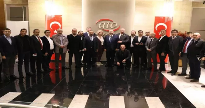 Halkbank Genel Müdürü Arslan ATO’da
