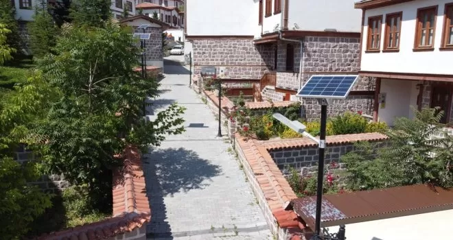 Hamamarkası’na güneş enerjisi
