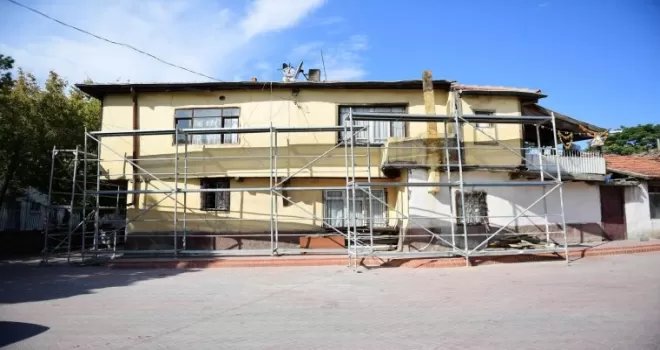 Hamamarkası sokaklarında tarihi doku tekrar canlanıyor
