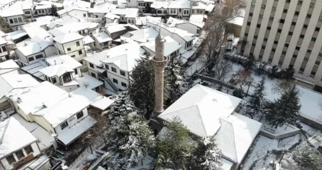 Hamamönü’nde kış günlerinde pandemi sessizliği
