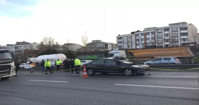 Haramidere bağlantısında feci kaza: 1 ölü
