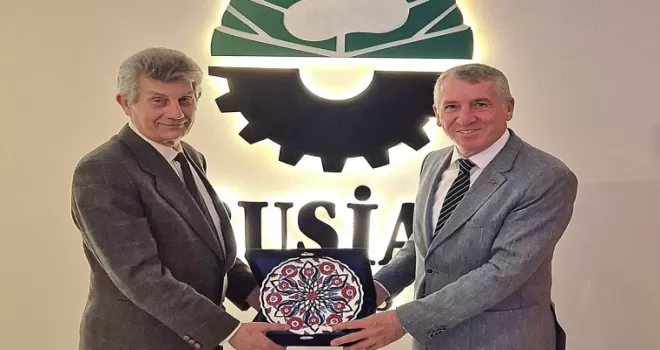 Harmancık Belediye Başkanı’ndan BUSİAD’a iade-i ziyaret