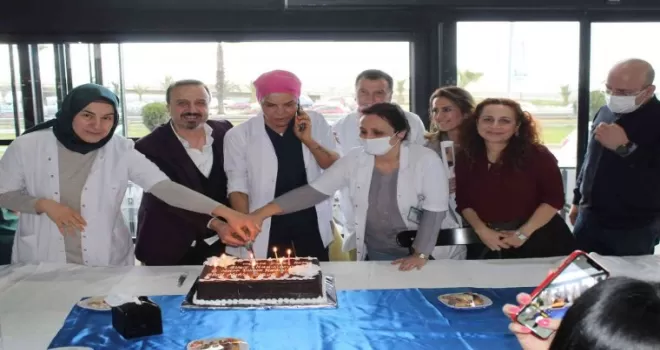 Hastanede Dünya Kadınlar Günü kutlaması
