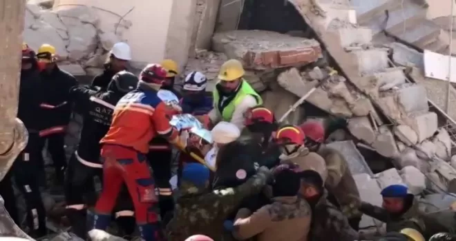 Hatay’da 202’nci saatte inanılmaz dönüş
