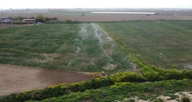 Hatay’da 2021 sulama sezonu başladı
