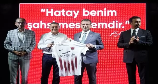 Hatayspor’a destek gecesi yapıldı
