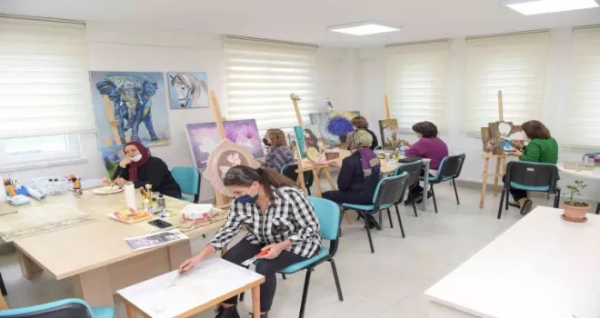 Hayaller Altındağ’da tuvale yansıyor
