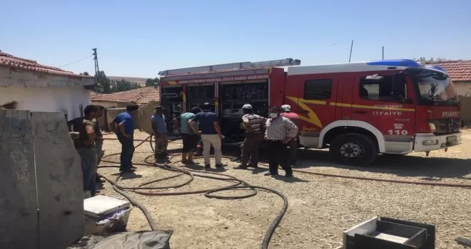 Haymana’da yangın
