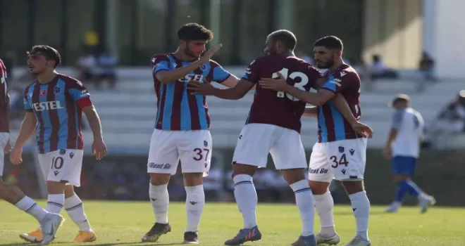 Trabzonspor hazırlık maçında Budapeşte'yi 2-1 yendi