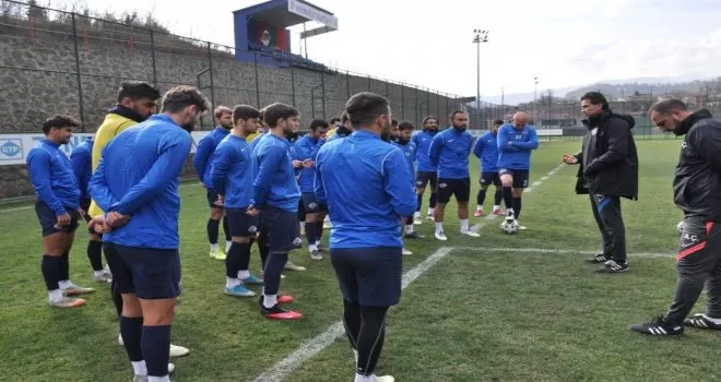 Hekimoğlu Trabzon, İnegölspor maçı hazırlıklarını sürdürdü
