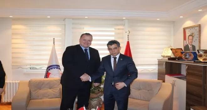 Hırvatistan Ankara Büyükelçisi, SANKON Genel Merkezini ziyaret etti
