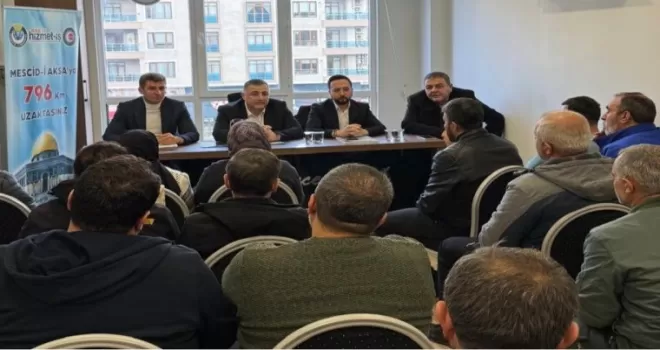 Hizmet-İş sendikası Mardin’de üyeleriyle buluştu