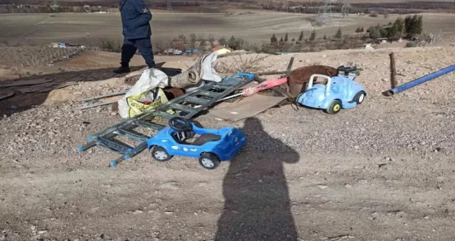 Hobi bahçelerine dadanan hırsızı jandarma suçüstü yakaladı
