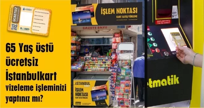 İBB, 65 yaş üstüne vize getirdi