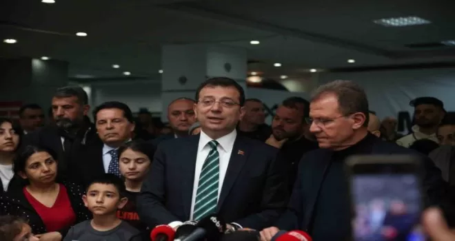İBB Başkanı Ekrem İmamoğlu Mersin’de
