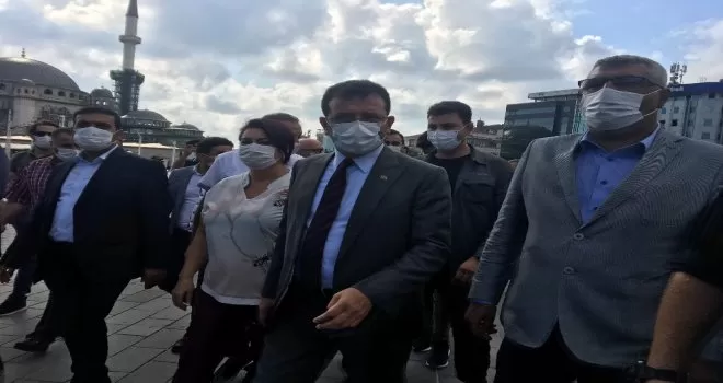 İBB Başkanı İmamoğlu Gezi Parkı’nda incelemelerde bulundu
