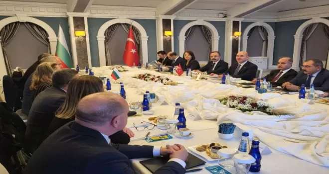 İçişleri Bakanı Soylu, Bulgar mevkidaşı Demerdzhiev ile bir araya geldi

