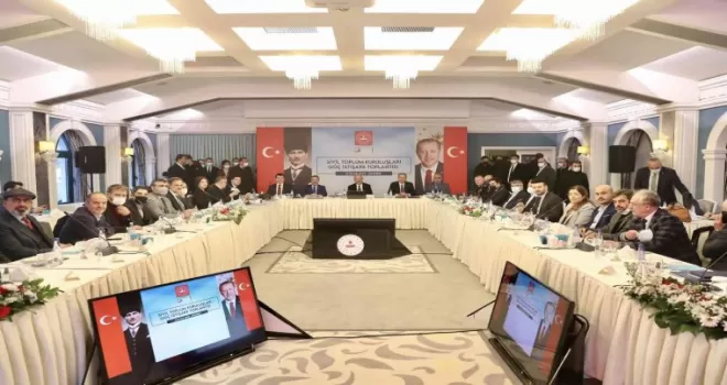 Bakan Soylu, STK temsilcileriyle bir araya geldi