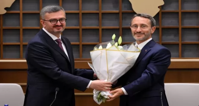 İletişim Başkanlığı’nda devir-teslim tamam