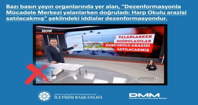 İletişim’den ’Hava Harp Okulu’ açıklaması