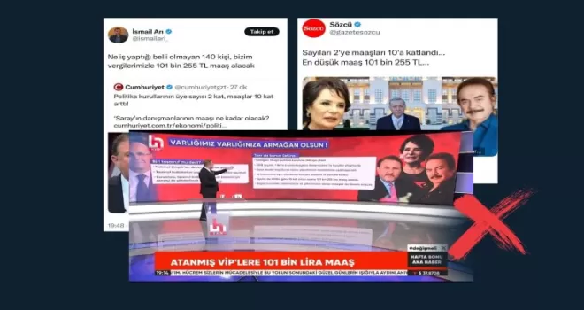 İletişim’den Politika Kurulları’nın maaş açıklaması