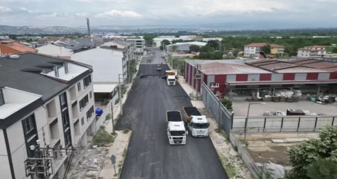 İnegöl’ün üstyapısı yenileniyor