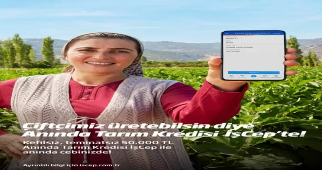 İş Bankası’ndan çiftçilere destek

