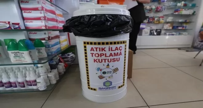 İstanbul Bakırköy’de atık ilaçlar toplanıyor